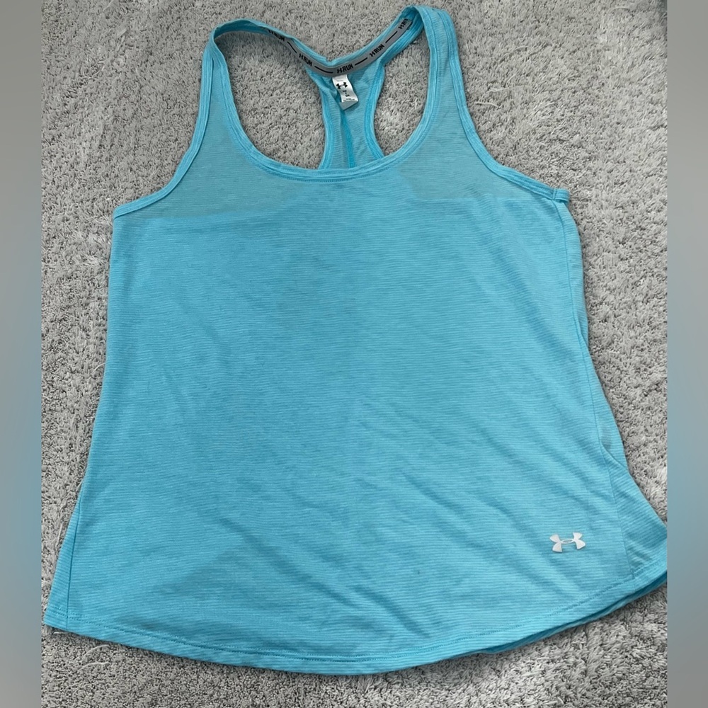 Under Armour Women's light teal Tank Top